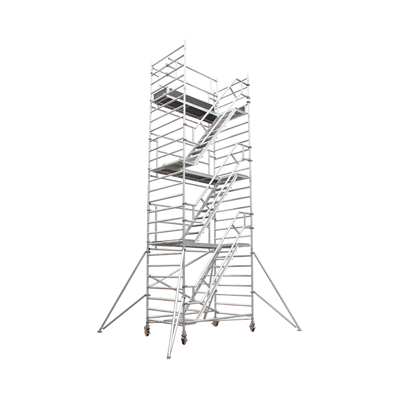 Double Width Scaffold with Stair Case