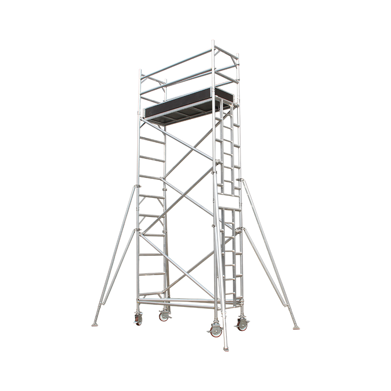 Single Width Scaffold with Vertical Ladder