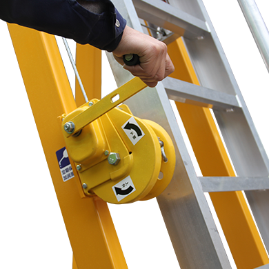 Tanker Truck ladder